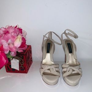 White House / Black Market platforms Sandals